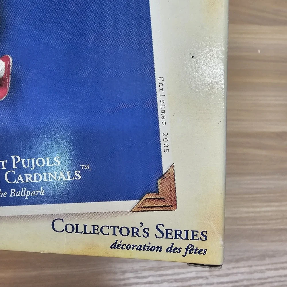 St Louis Cardinals Hallmark Ornament Albert Pujols 5 MLB Baseball Keepsake NEW